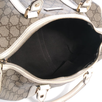Gucci Coated Canvas Medium Joy Boston Off White 5 of 7