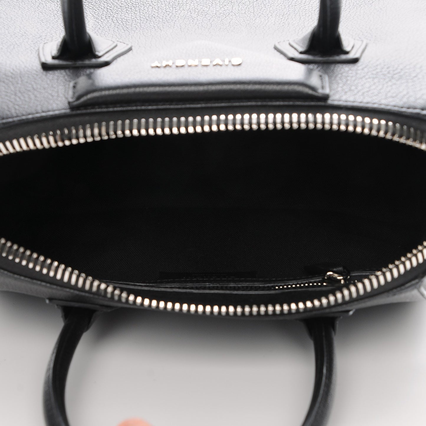 Sugar Goatskin Small Antigona Black