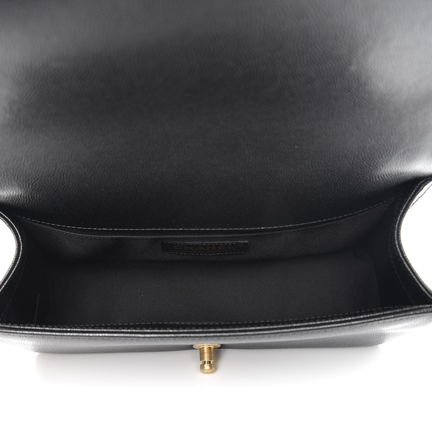 Chanel Caviar Quilted Medium Boy Flap Black 5 of 9
