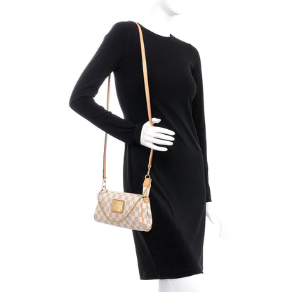 Louis Vuitton Damier Azur Eva Clutch 2 of 8