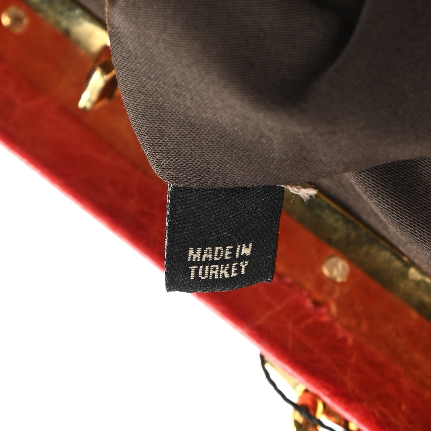 Miu Miu Nappa Frame Lux Top Handle Rosso 9 of 13