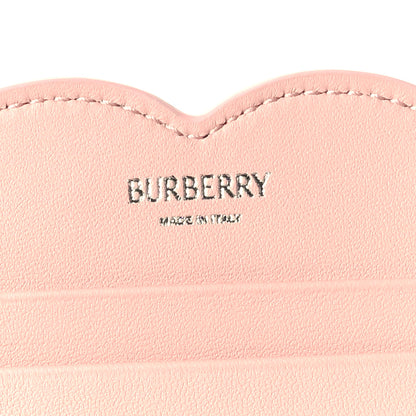 Burberry Grainy Calfskin Chess Card Case Blush 6 of 8