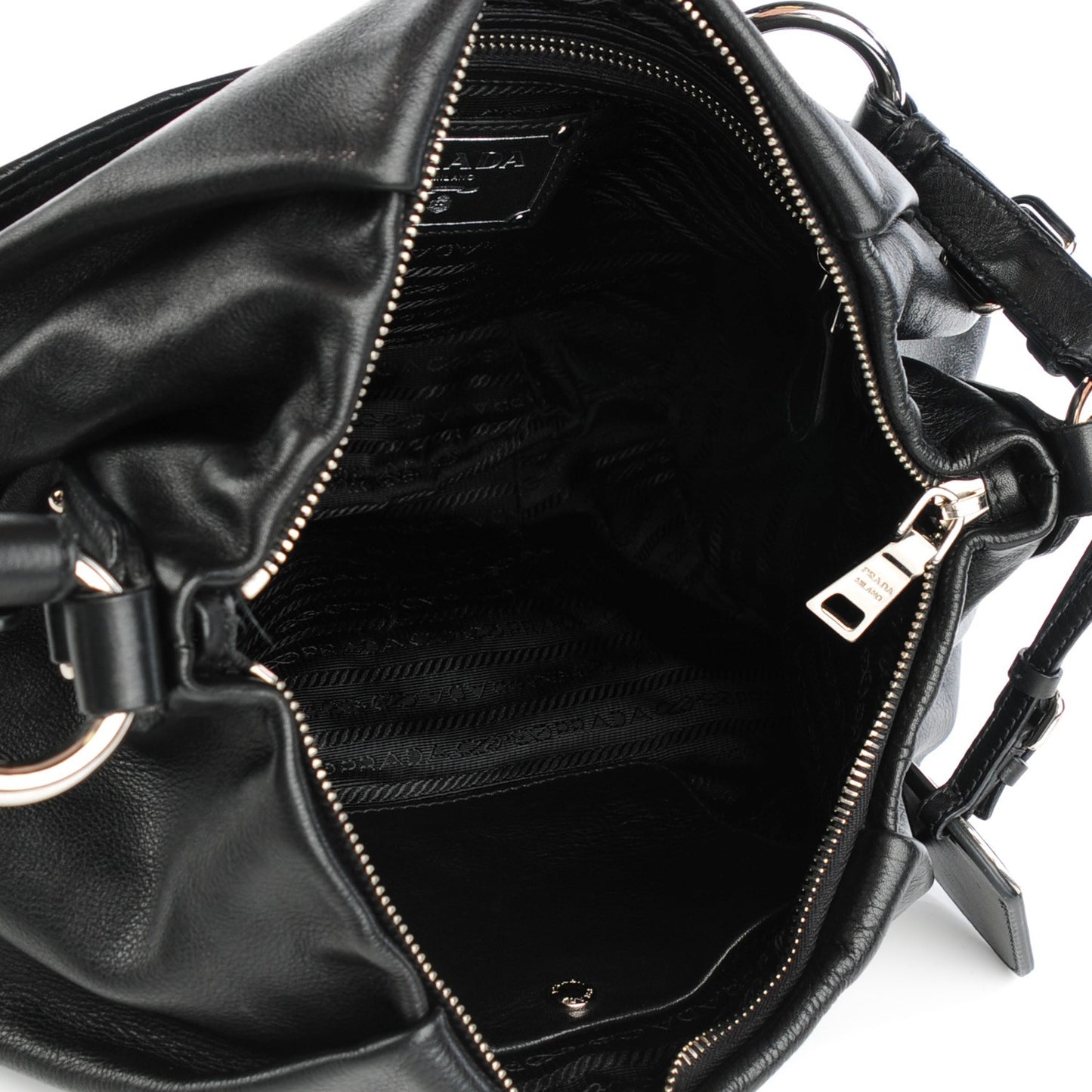 Soft Calf Hobo Black