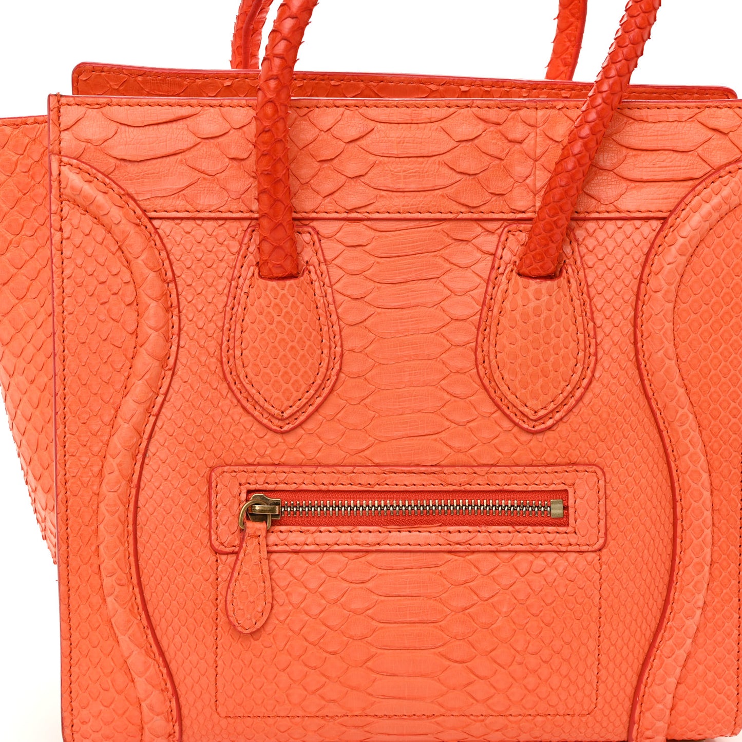 Python Micro Luggage Orange
