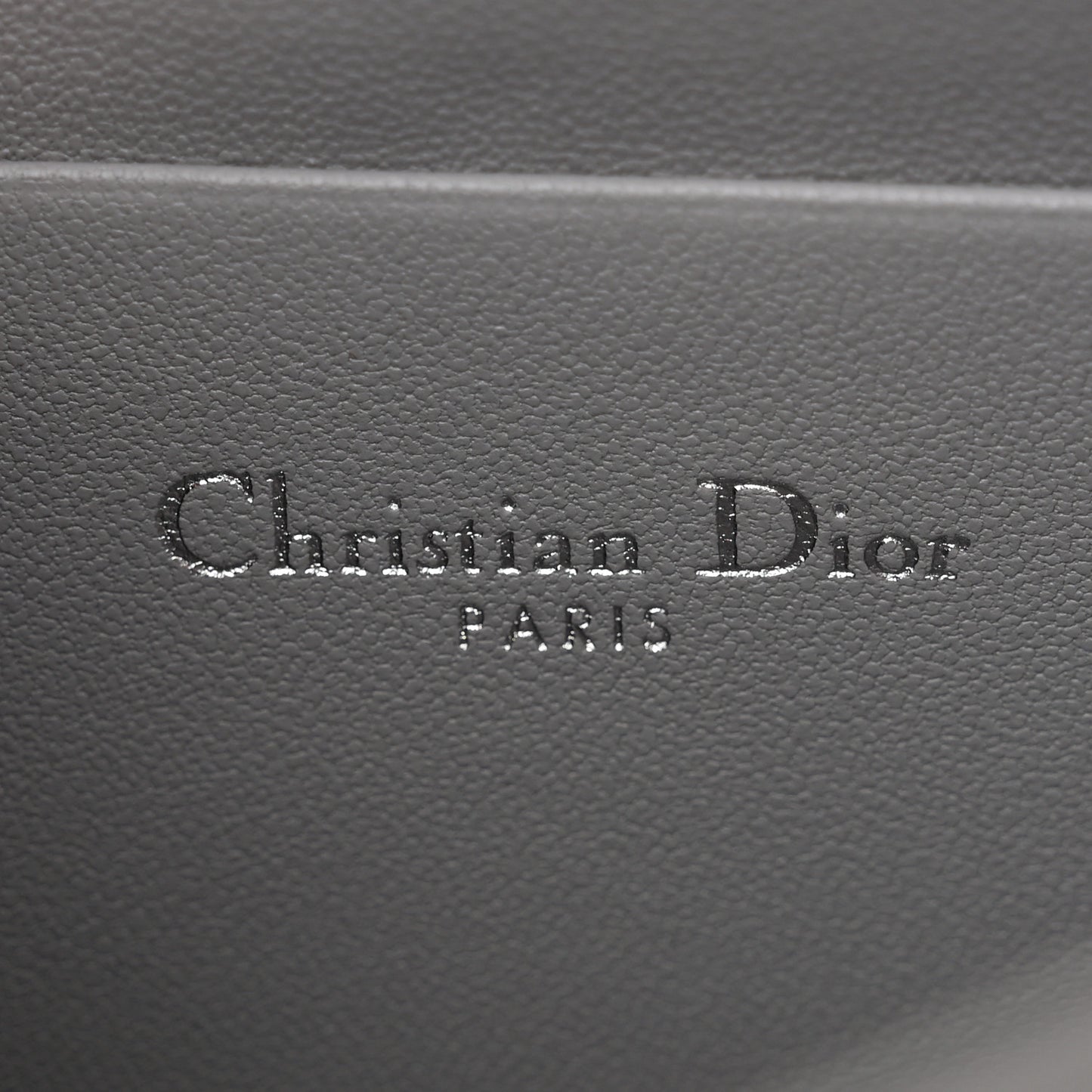Iridescent Metallic Lambskin Cannage Mini My Dior Bag Silver