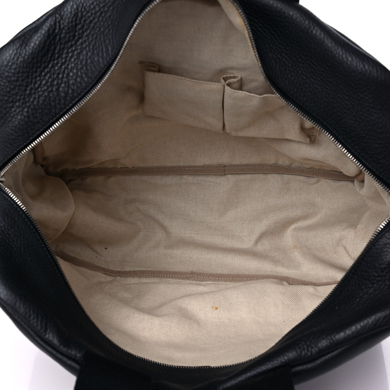 Gucci Calfskin Signature Web Duffle Navy 5 of 16