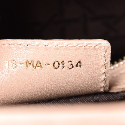 Christian Dior Lambskin Cannage Large Lady Dior Beige 7 of 13