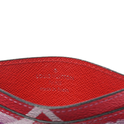 Louis Vuitton Monogram Escale Card Holder Rouge 6 of 6