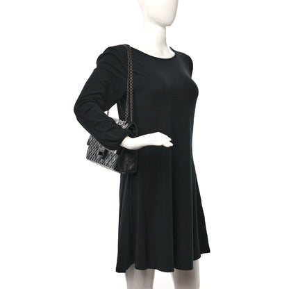 Chanel Glazed Calfskin Quilted 2.55 Reissue 226 Flap So Black 2 of 9