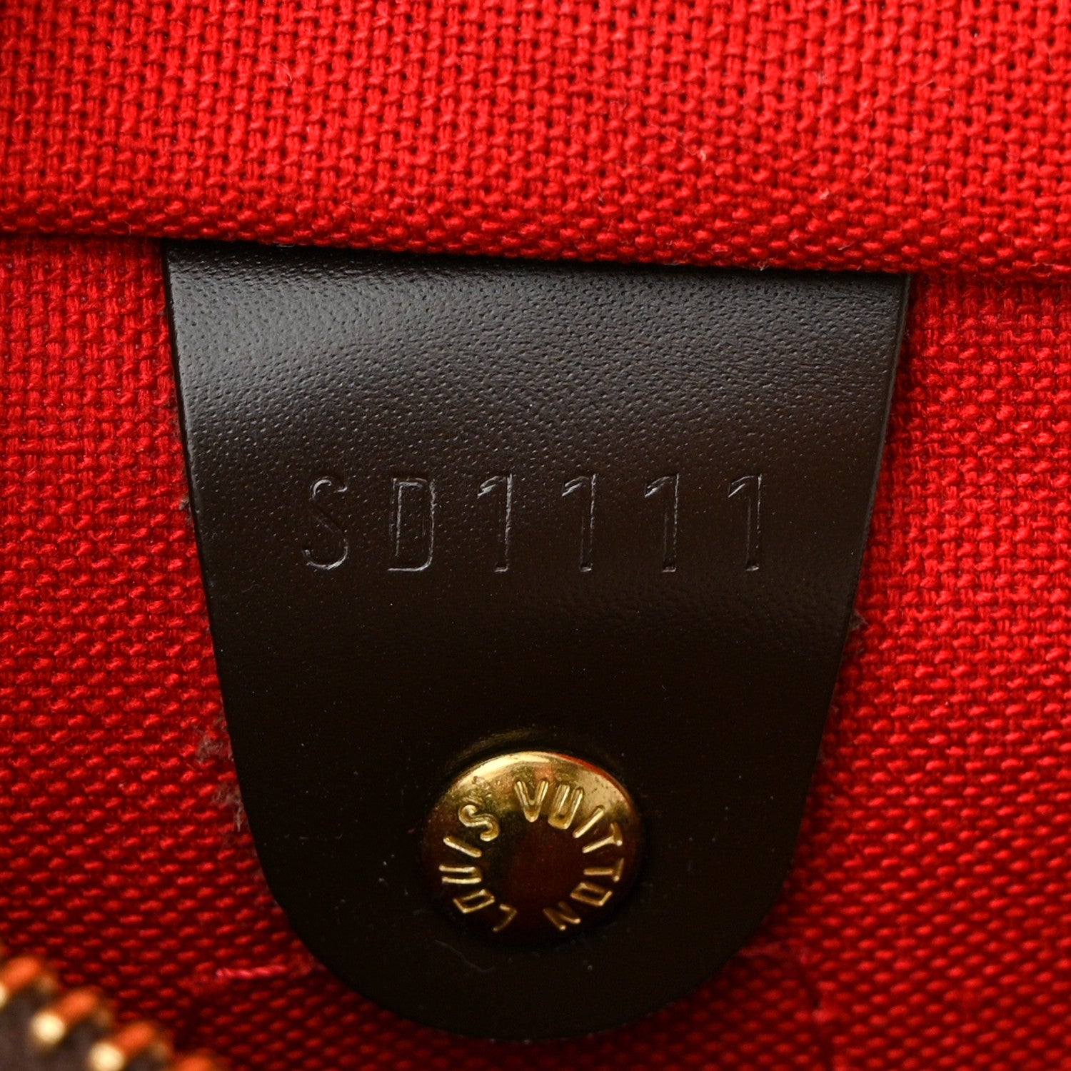 Louis Vuitton Damier Ebene Speedy 25 7 of 11