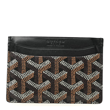 Goyard Goyardine Saint Sulpice Card Holder Black 1 of 6