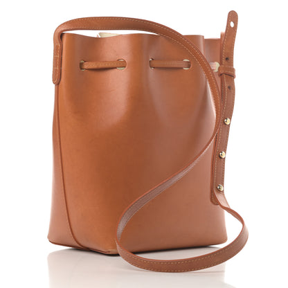 Mansur Gavriel Vegetable Tanned Calfskin Mini Bucket Bag Cammello Natural 3 of 18