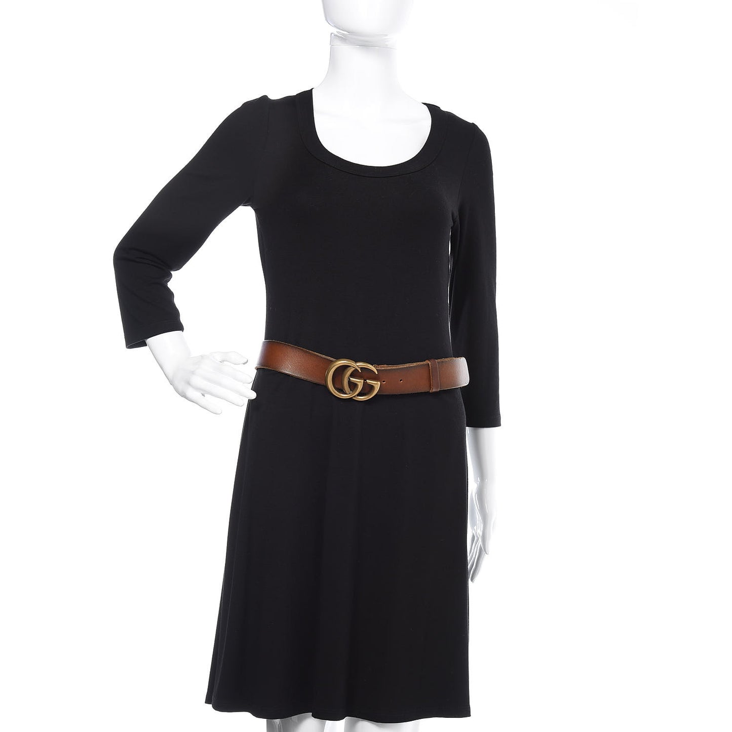 Faded Calfskin Double G 40mm Belt 85 34 Cuir