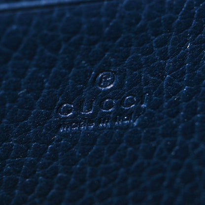 Gucci Dollar Calfskin Crystal Mini Dionysus Chain Wallet Blue Agata Black Diamond 6 of 8