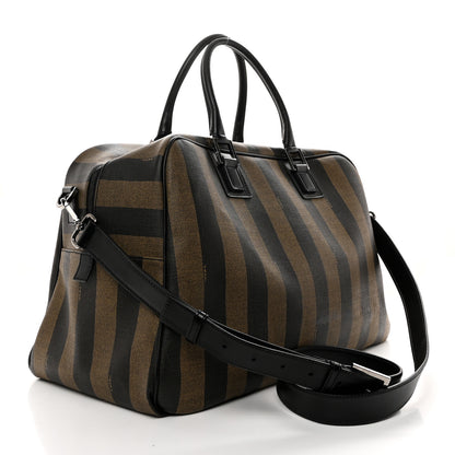 Fendi Pequin Spalmati Vitello Large Travel Bag Tobacco 2 of 9