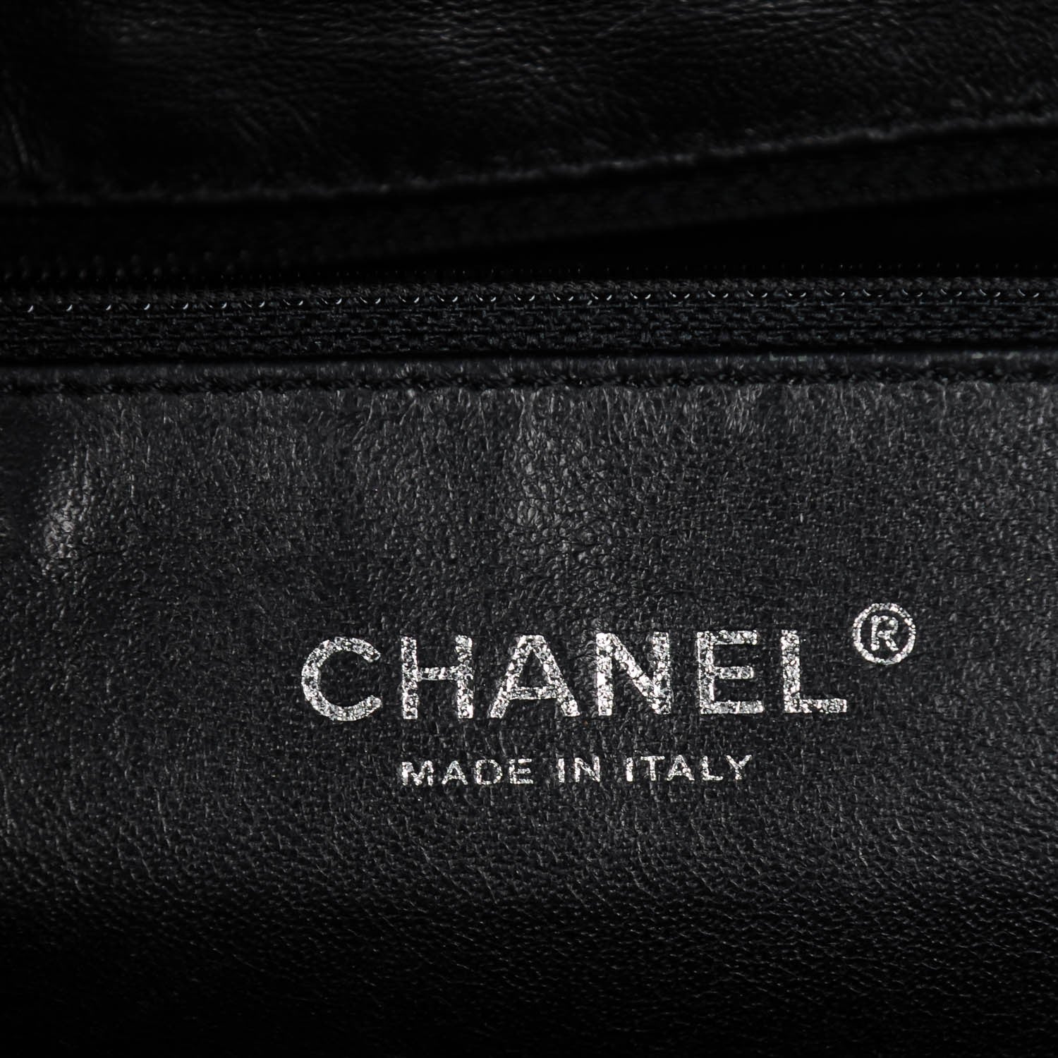 Chanel Metallic Goatskin Medium Luxe Ligne Bowler Dark Silver 6 of 7