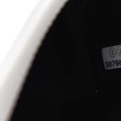 Chanel Caviar Quilted My Everything Small Flap White Black 9 of 11