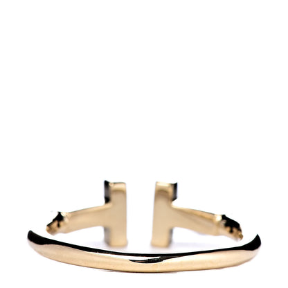 Tiffany 18K Yellow Gold T Wire Ring 49 5 3 of 4