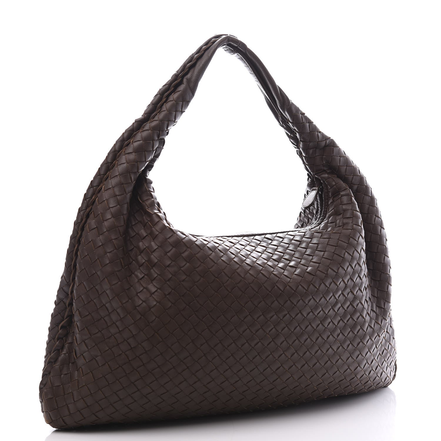 Bottega Veneta Nappa Intrecciato Large Veneta Hobo Edoardo 2 of 9
