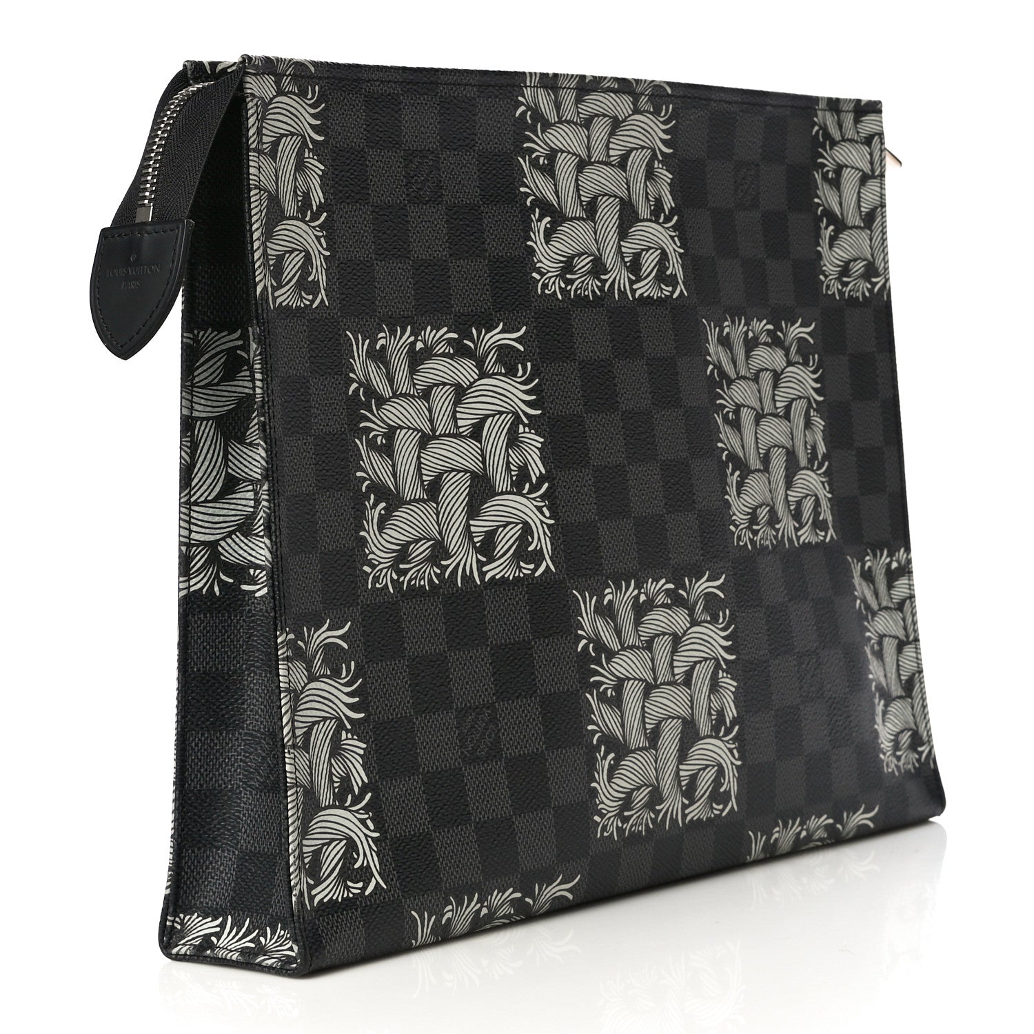 Louis Vuitton Damier Graphite Rope Pochette Voyage White 3 of 10