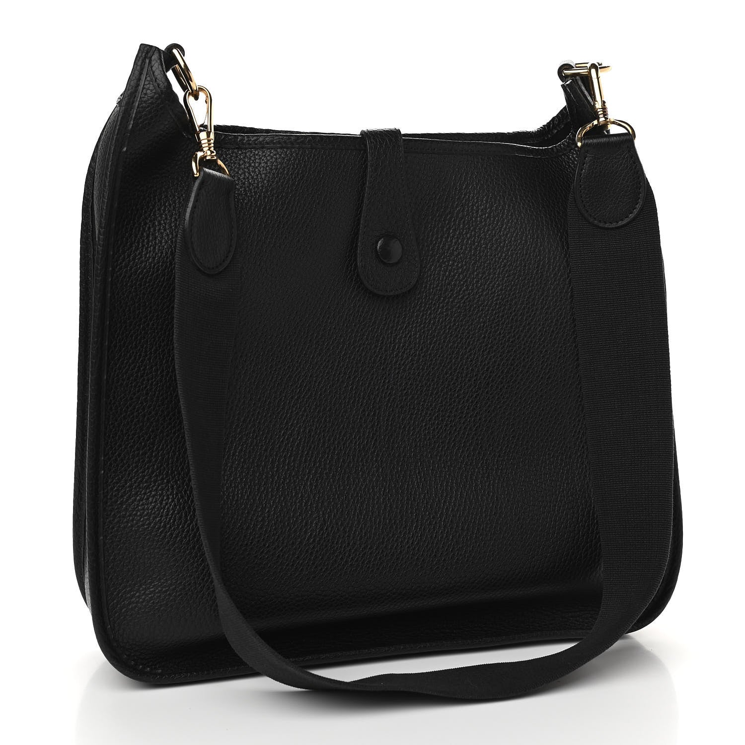 Hermes Taurillon Clemence Evelyne III GM Black 2 of 9