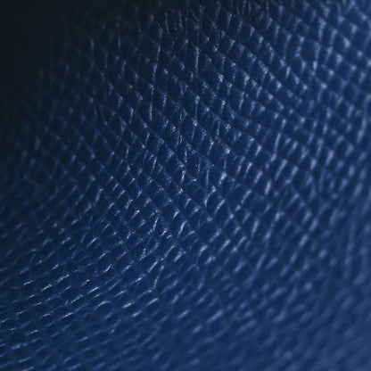 Hermes Epsom Calvi Duo Card Case Bleu Indigo 7 of 8