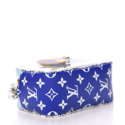 Louis Vuitton Monogram Giant Portofino Beach Pouch Blue 3 of 10