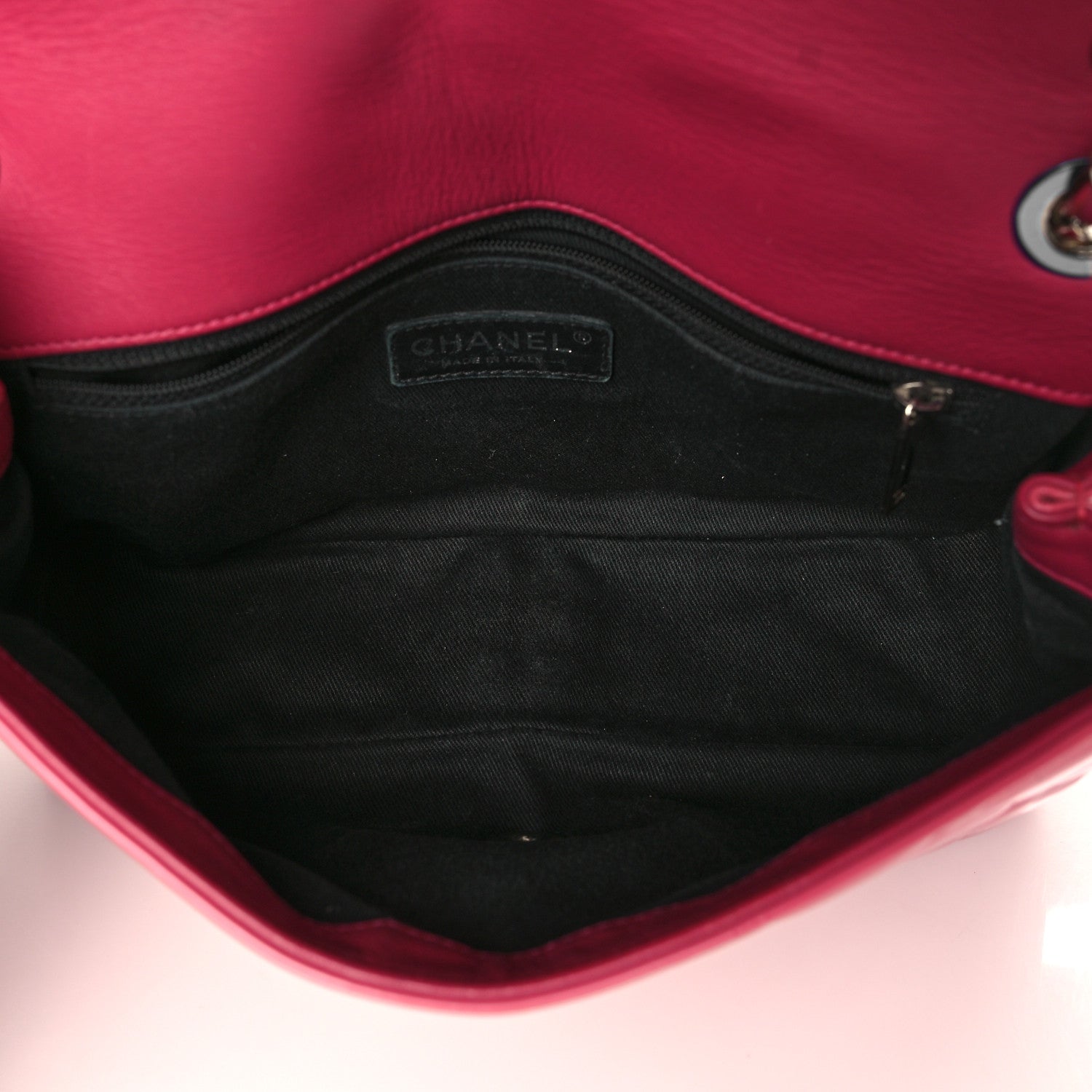 Chanel Patent Quilted Large Coco Shine Flap Pink 5 of 11