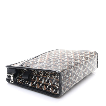 Goyard Goyardine Jouvence MM Toiletry Pouch Black 4 of 7