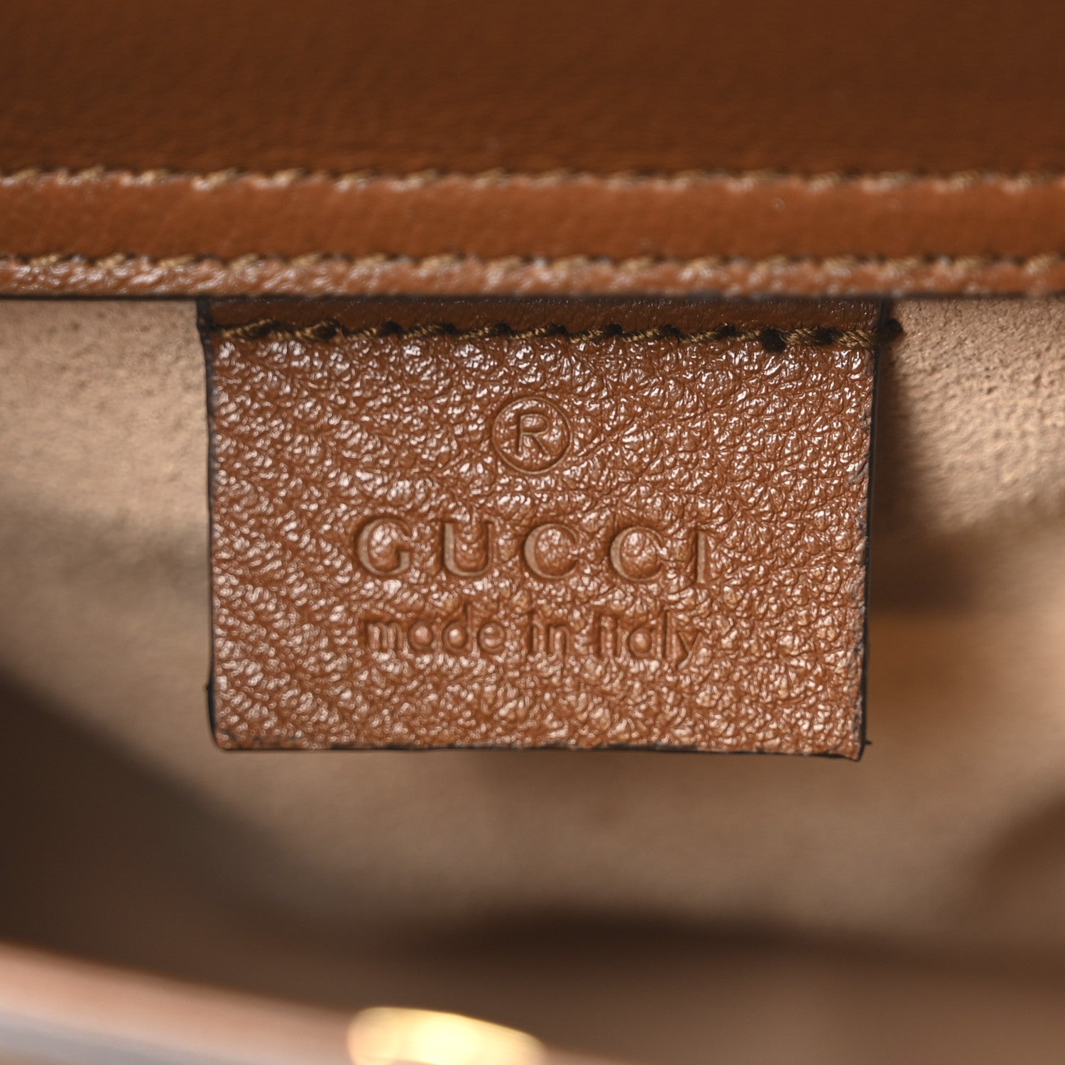 Gucci Wonka Grain Calfskin Mini Diana Tote Bag Cuir Yellow Fluo 6 of 10