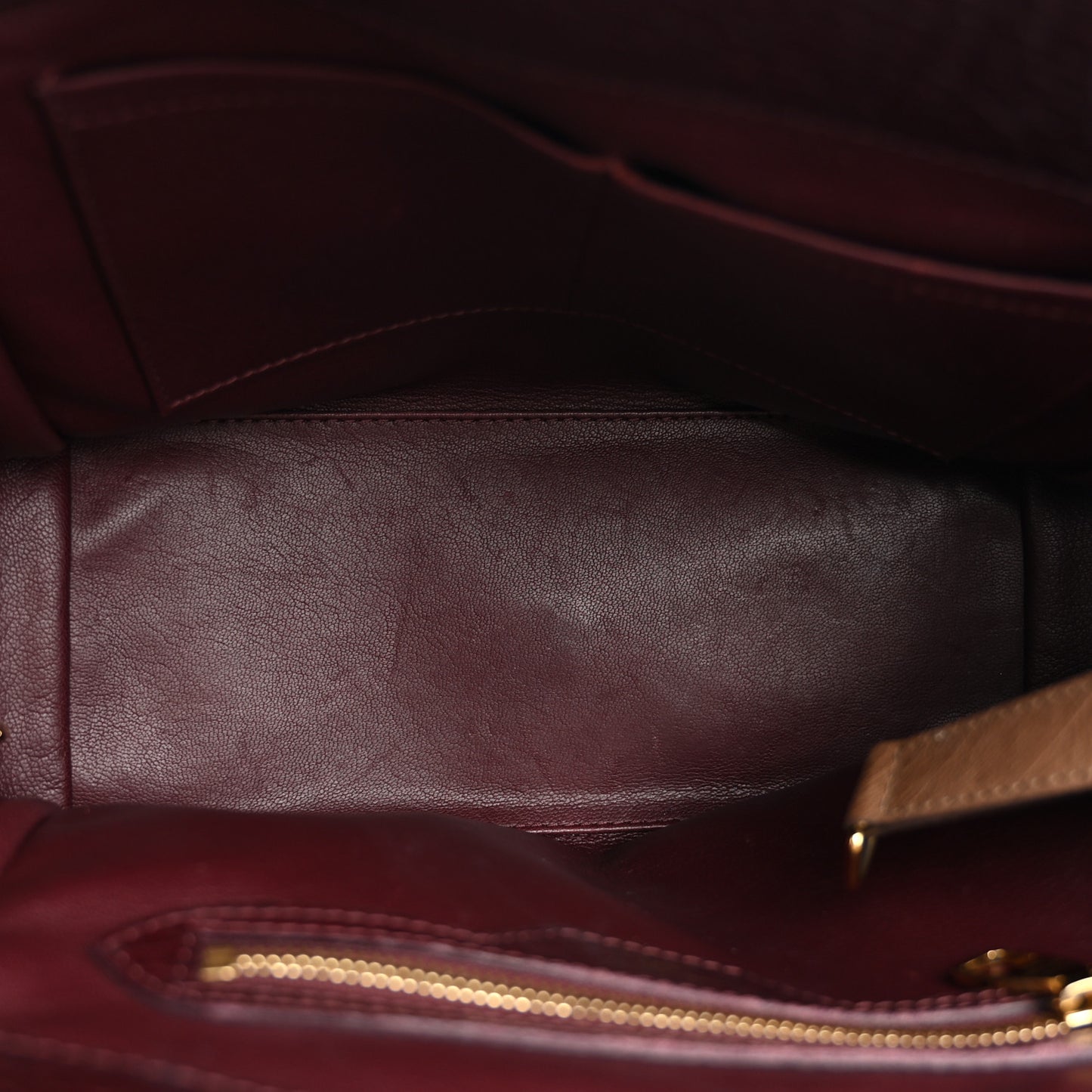 Monogram Ostrich Lizard Majestueux PM Bordeaux
