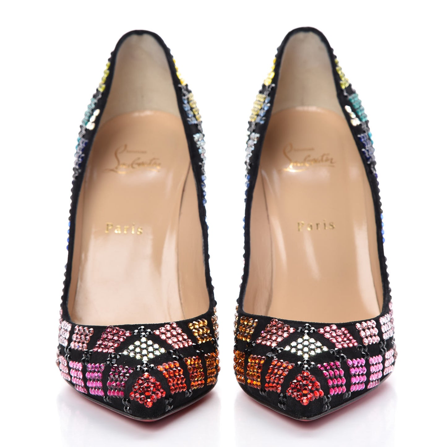 Crystal Arletta 100 Pumps 40 Black Multicolor
