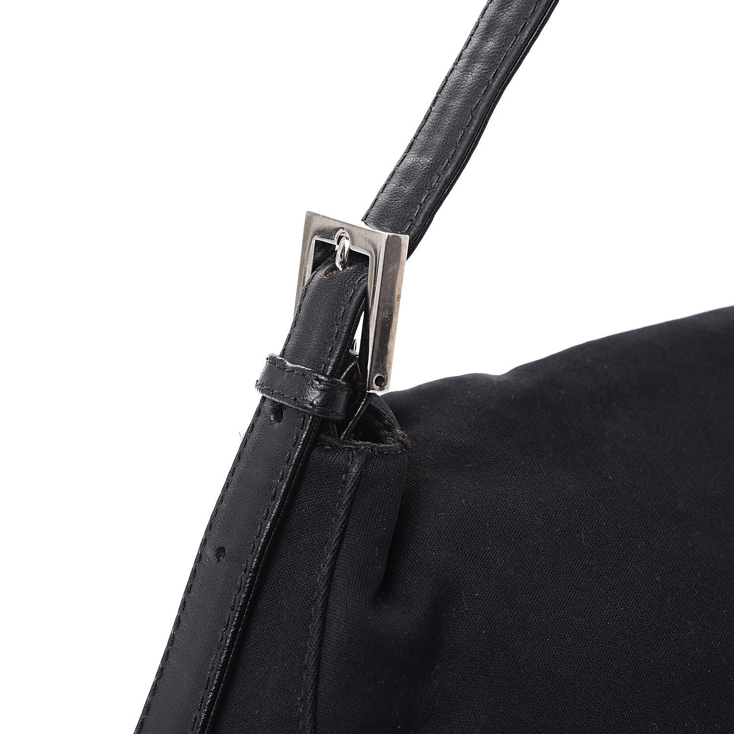 Fendi Neoprene Mama Baguette Black 11 of 14