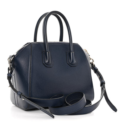 Givenchy Sugar Goatskin Mini Antigona Navy 3 of 9