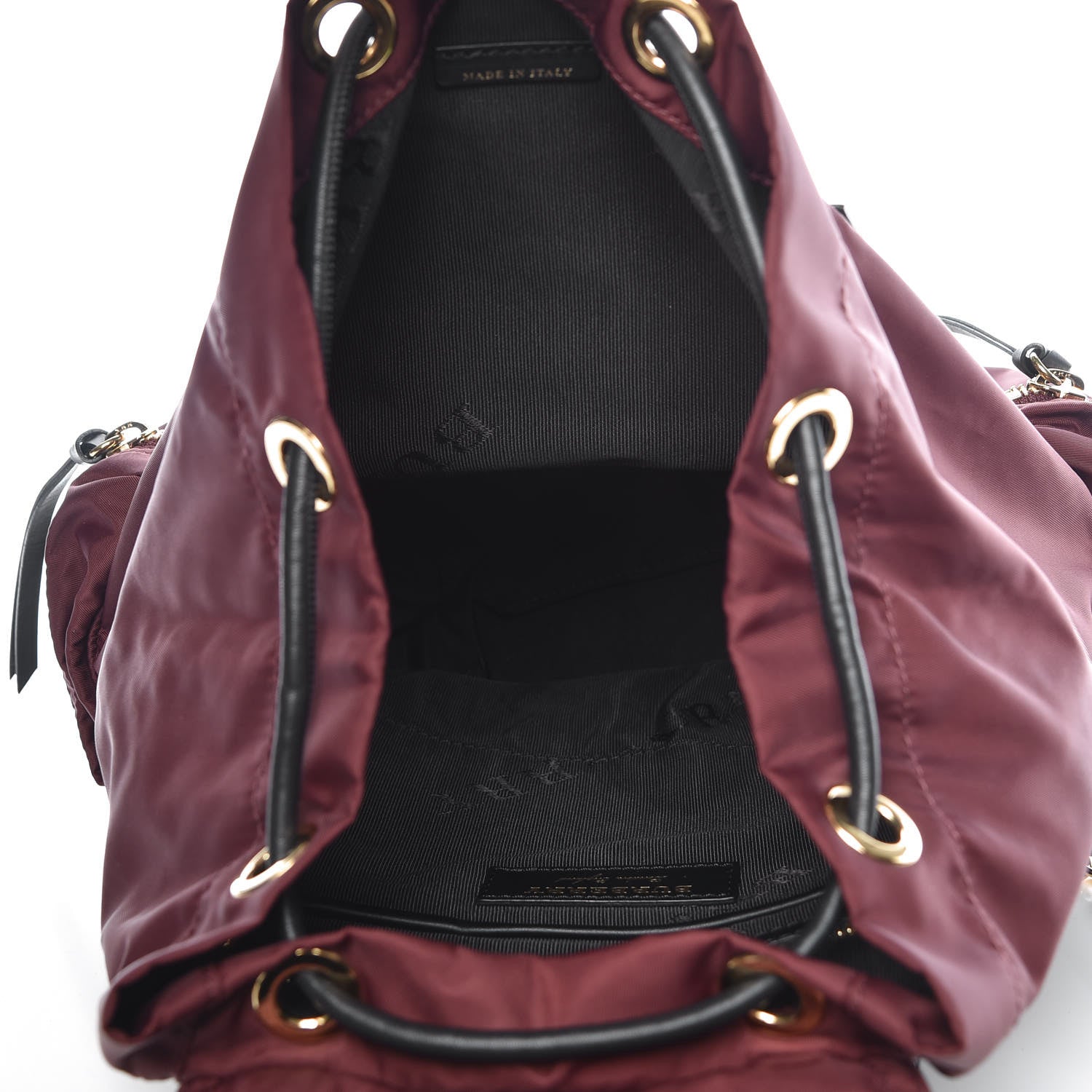 Burberry Nylon Medium Rucksack Backpack Burgundy Red 5 of 16