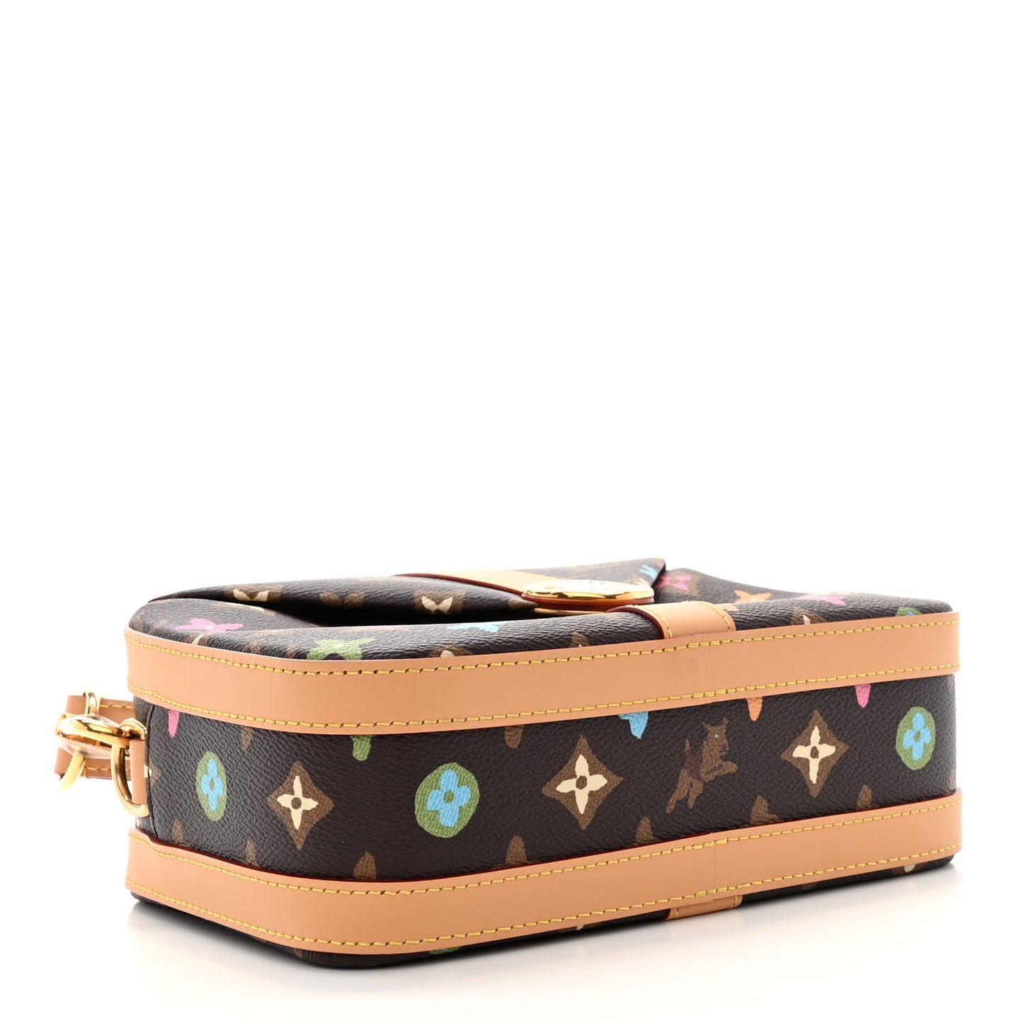 X TYLER THE CREATOR Monogram Craggy Envelope Messenger Chocolate