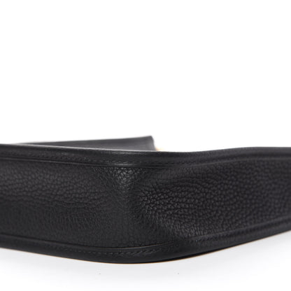 Hermes Taurillon Clemence Evelyne TPM Black 7 of 10