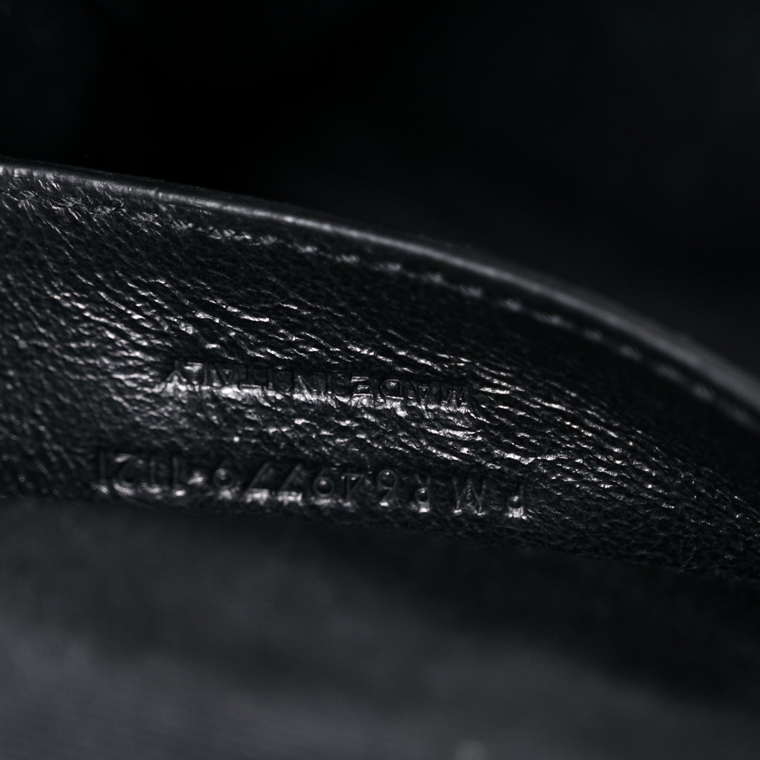 Saint Laurent Grain de Poudre Quilted 80's Vanity Bag Black 13 of 16