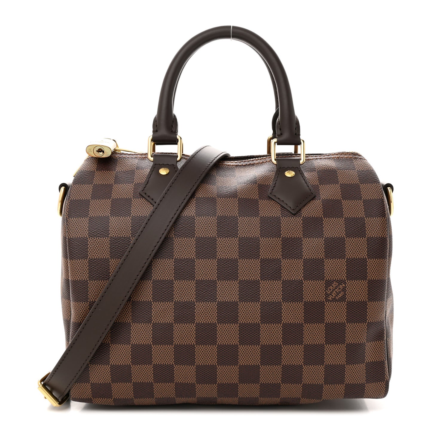 Damier Ebene Speedy Bandouliere 25