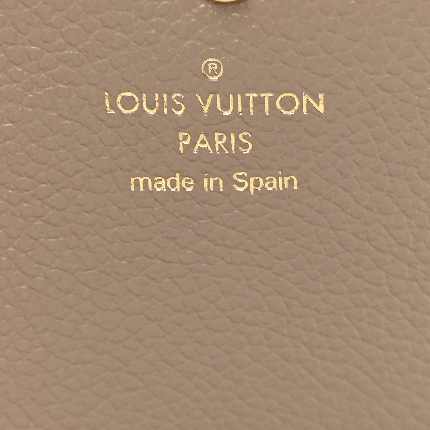 Empreinte Monogram Giant Sarah Wallet Tourterelle Creme