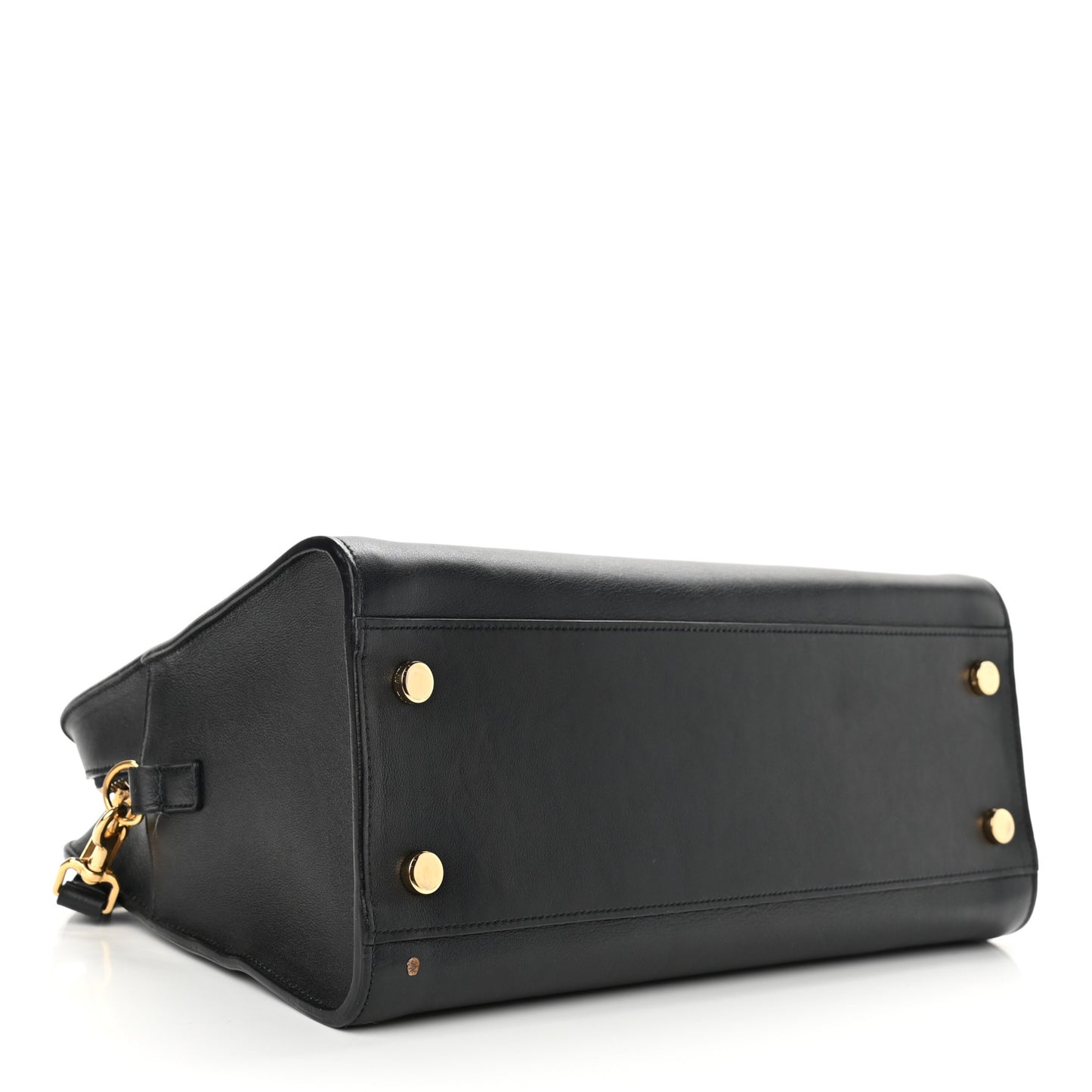 Smooth Calfskin Small Monogram Cabas Black