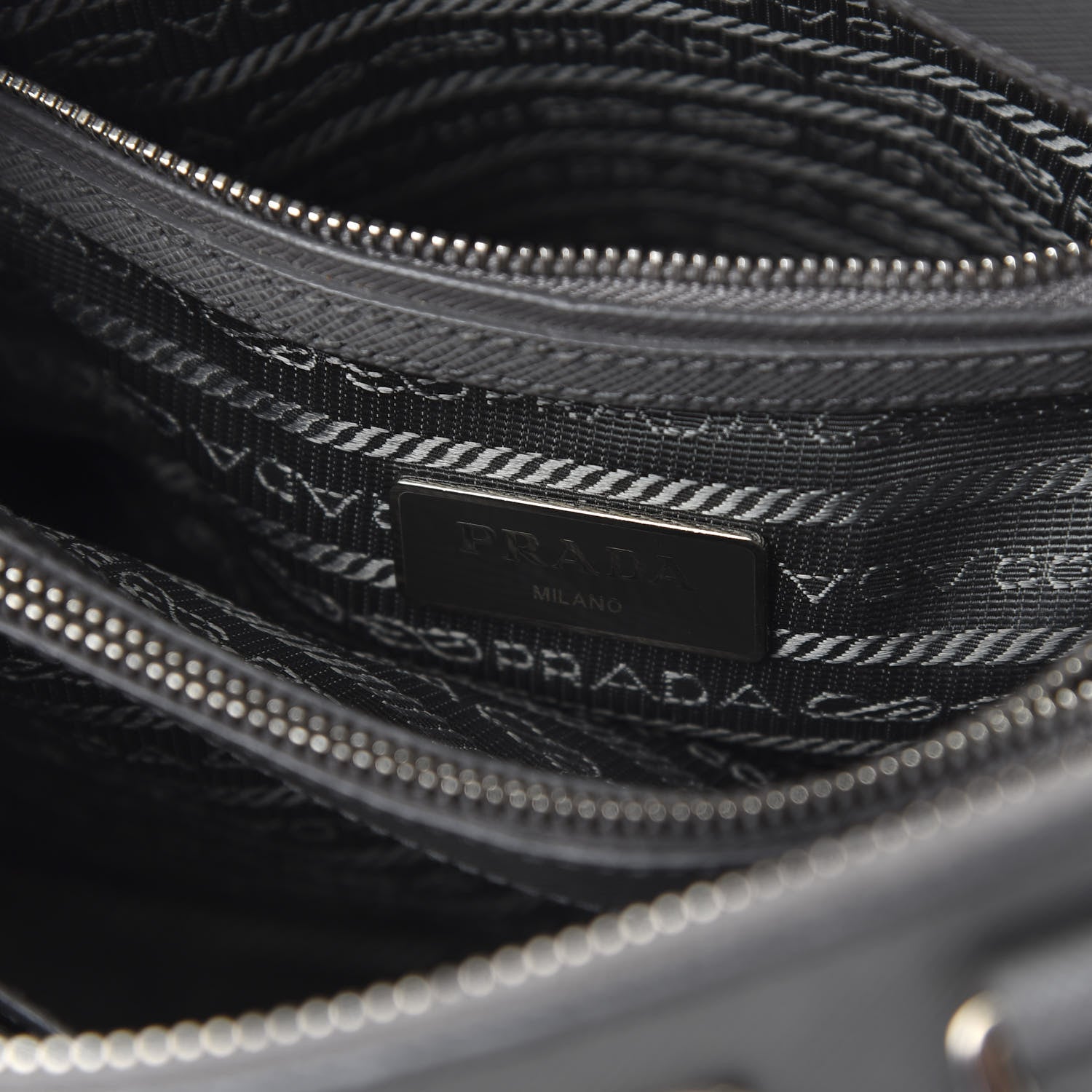 Prada Saffiano Lux Small Promenade Tote Marmo 8 of 9