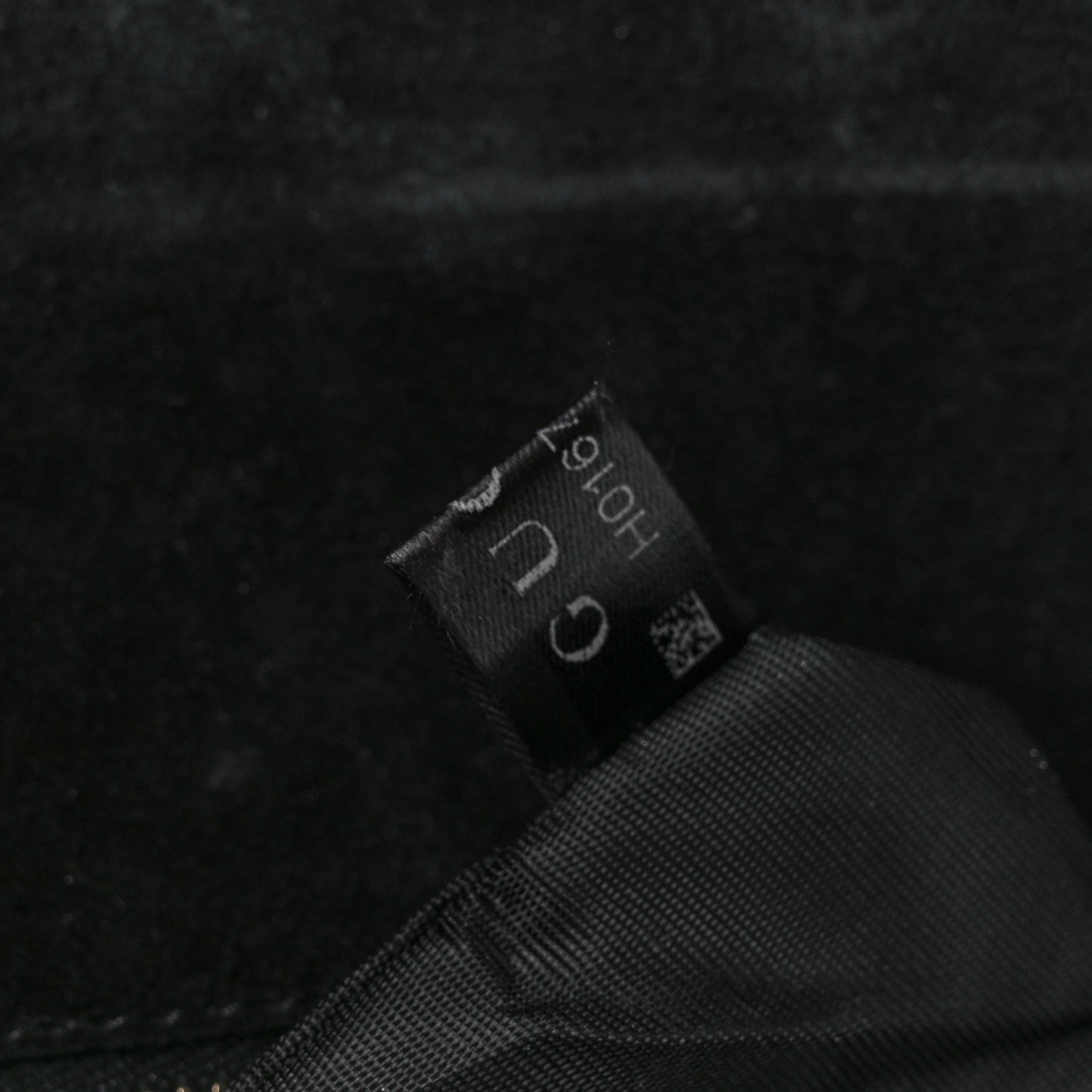 Patent Microguccissima Small Broadway Clutch Black