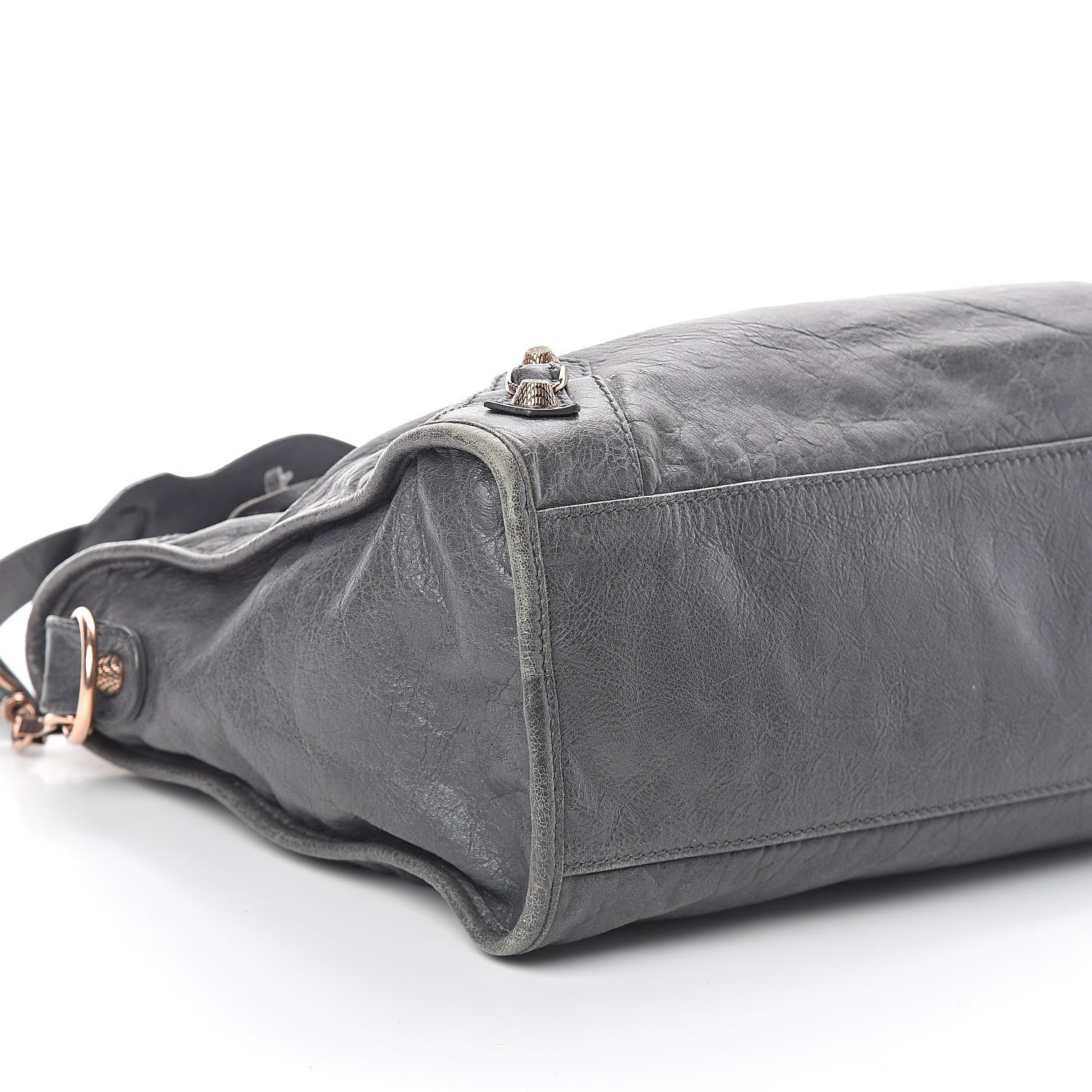 Balenciaga Agneau Giant 12 Rose Gold Hardware City Gris Tarmac 8 of 9