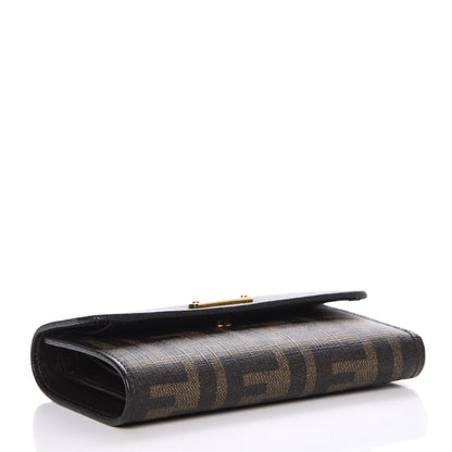 Fendi Zucca Tri-Fold Wallet Tobacco 4 of 7