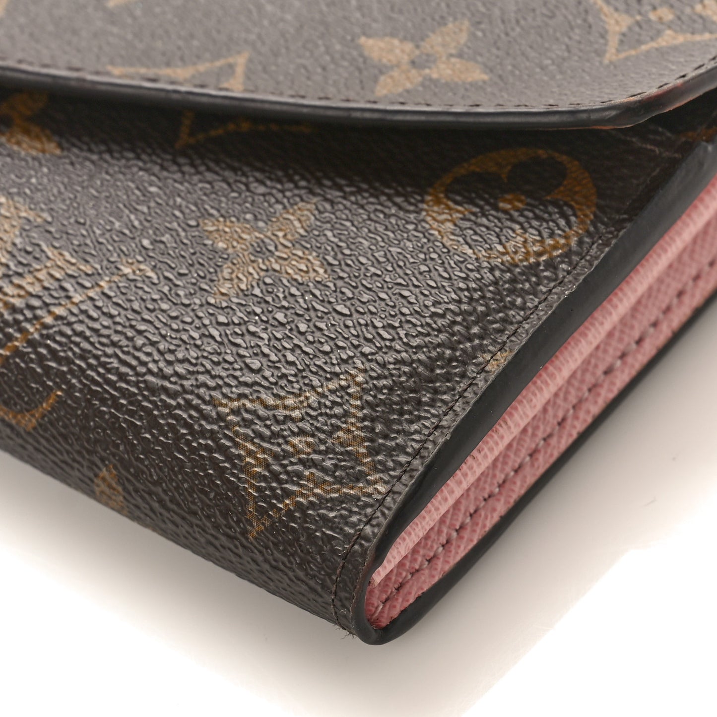 Monogram Sarah Wallet NM Rose Ballerine