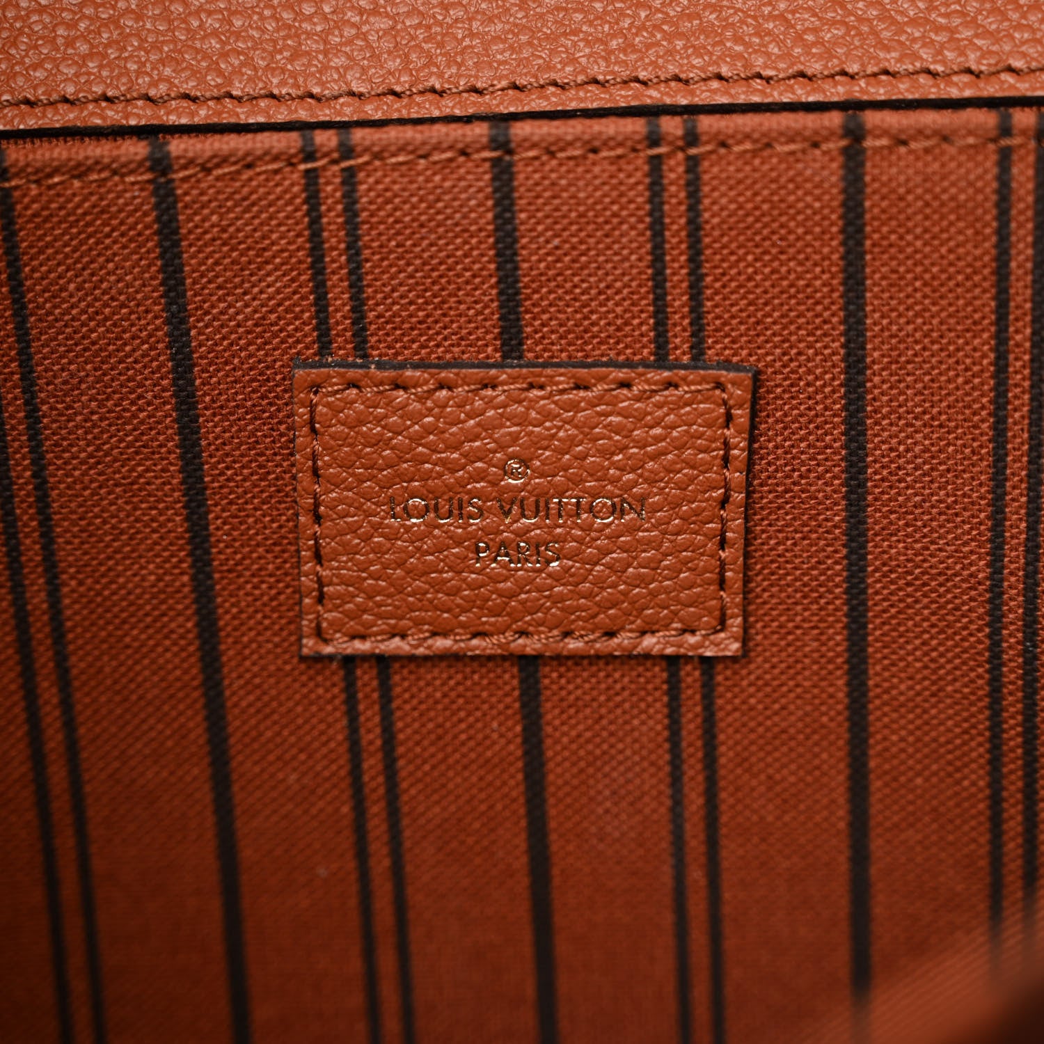 Louis Vuitton Empreinte Pochette Metis Cognac 6 of 9