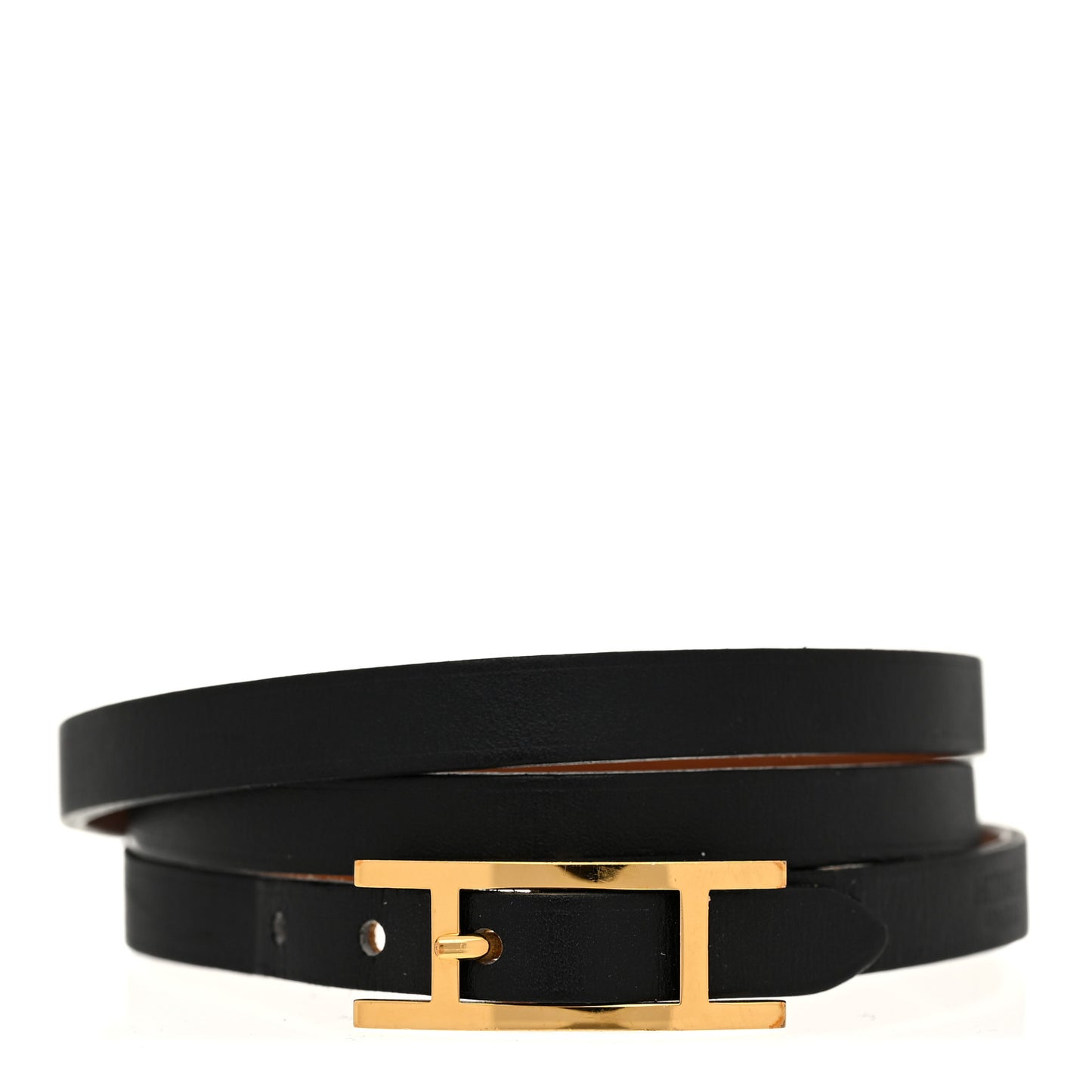 Chamonix Hapi 3MM Triple Tour Wrap Bracelet S Black Fauve