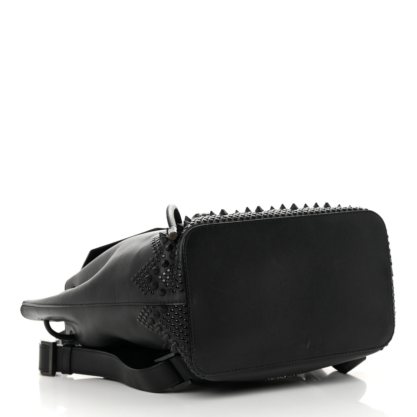 X NICHOLAS KIRKWOOD Calfskin Studded Serpenti Forever Backpack Black