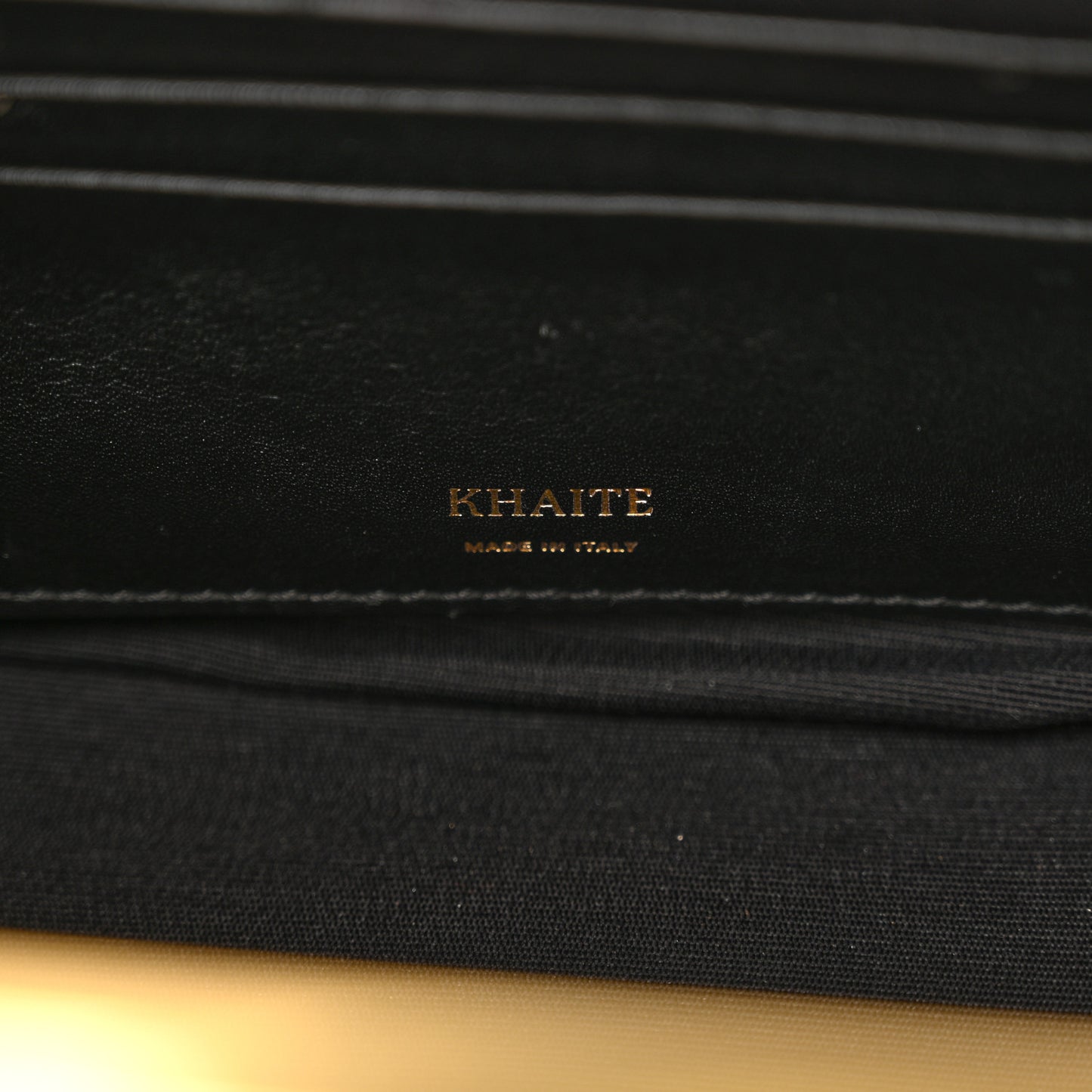 Smooth Calfskin Aimme Envelope Clutch Beige